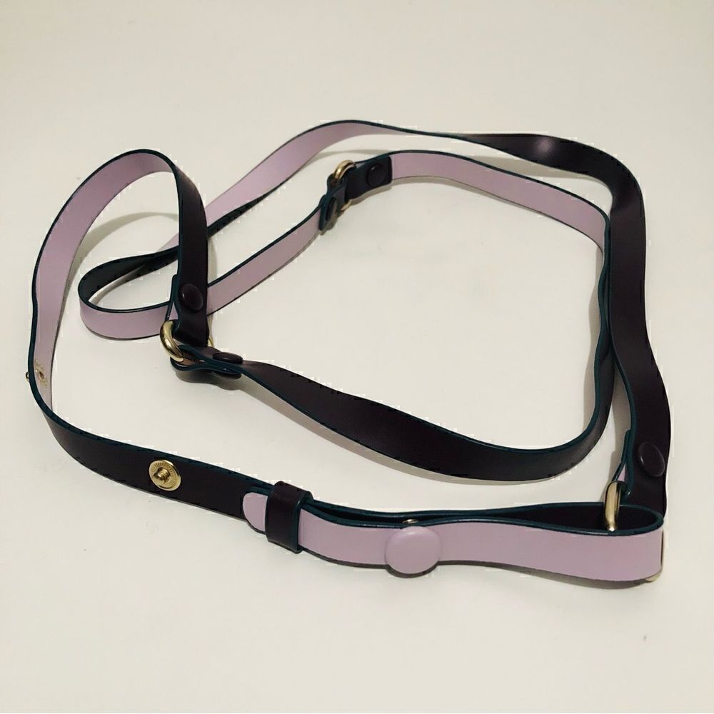 & Other Stories Purple Snap Wrap Belt (S)